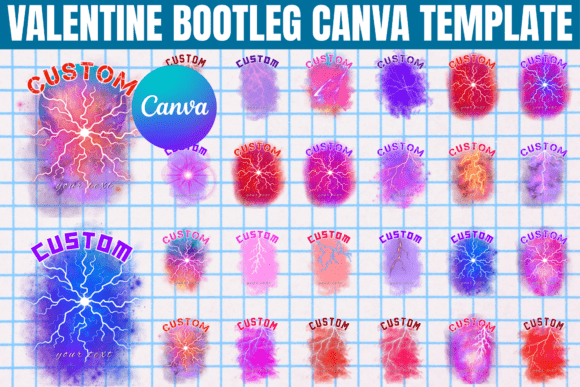 Valentine Bootleg Canva Template: Graphics for Real Local Business Branding