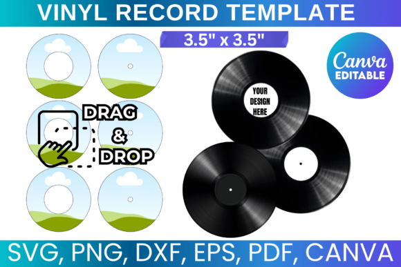 Vinyl Record Canva Template: Graphics That Sing